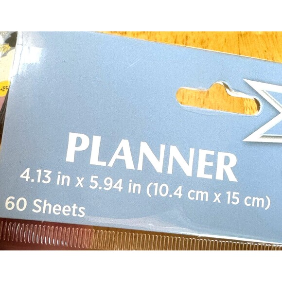 Undated Small Monthly Pocket Planner Calendars Notebook 4.13x5.94in - Picture 3 of 3